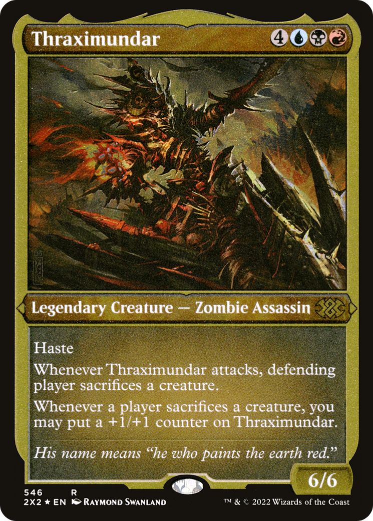 Thraximundar (2X2-546) - Double Masters 2022 Foil