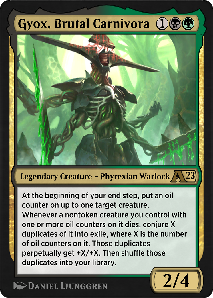 Gyox, Brutal Carnivora (YONE-022) - Alchemy: Phyrexia