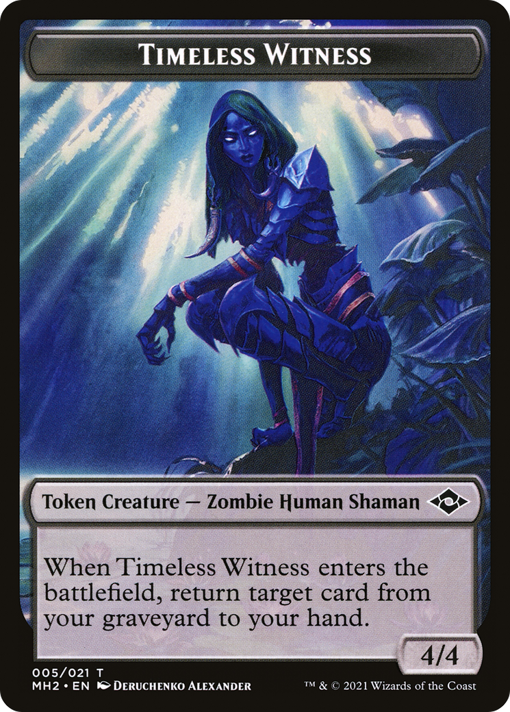 Timeless Witness (MH2-005) - Modern Horizons 2 Tokens Foil