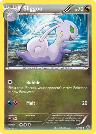 Sliggoo 059 XY Ancient Origins - Uncommon