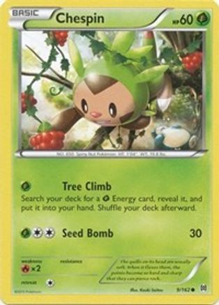 Chespin (9) 009 XY BREAKthrough - Common