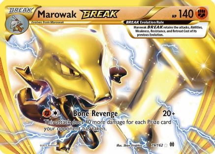 Marowak BREAK 079 - Holofoil XY BREAKthrough - Rare BREAK