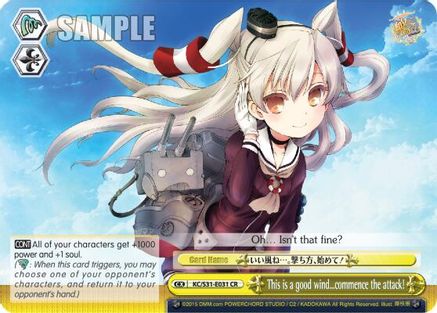 This is a good wind…commence the attack! (KC/S31-E031 CR) - KanColle, 2nd Fleet