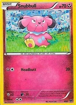 Snubbull 008/12 - Holofoil McDonalds Promos 2014 - Promo