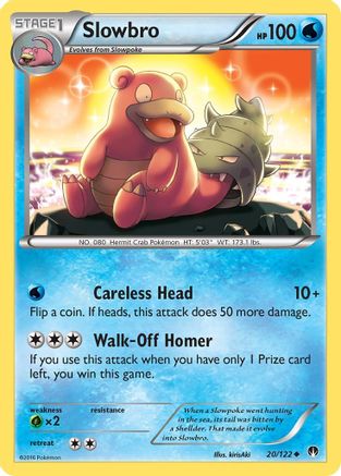 Slowbro 020 XY BREAKpoint - Uncommon