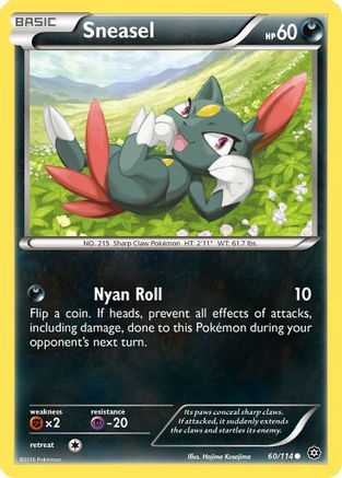 Sneasel 060 XY Steam Siege - Common