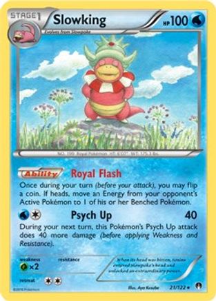 Slowking - 21/122 (XY BREAKpoint)/122 Deck Exclusives - Rare