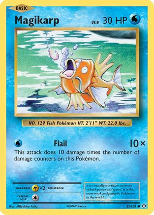 Magikarp 033 XY Evolutions - Common