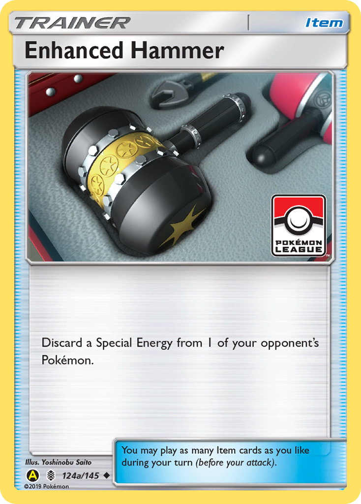 Enhanced Hammer 124a/145 - Reverse Holofoil League & Championship Cards - Promo