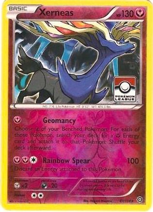 Xerneas 081/114 - Reverse Holofoil League & Championship Cards - Promo