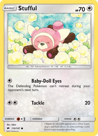 Stufful 110 SM Burning Shadows - Common