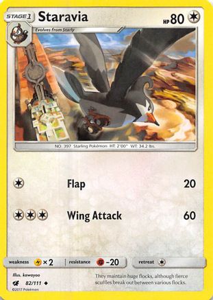 Staravia SM Crimson Invasion - Uncommon
