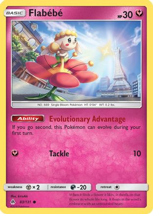 Flabebe (83) 083 SM Forbidden Light - Common