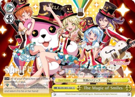 The Magic of Smiles (BD/EN-W03-026 CC) - BanG Dream! Girls Band Party! MULTI LIVE