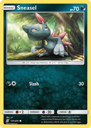 Sneasel 131 SM Unified Minds - Common