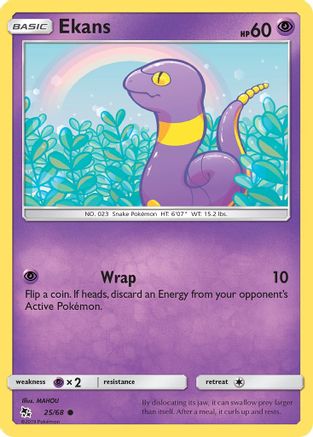Ekans (25) 025 Hidden Fates - Common