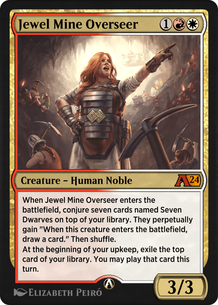 Jewel Mine Overseer (YWOE-021) - Alchemy: Wilds of Eldraine