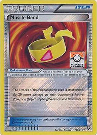 Muscle Band 121/146 - Reverse Holofoil League & Championship Cards - Promo