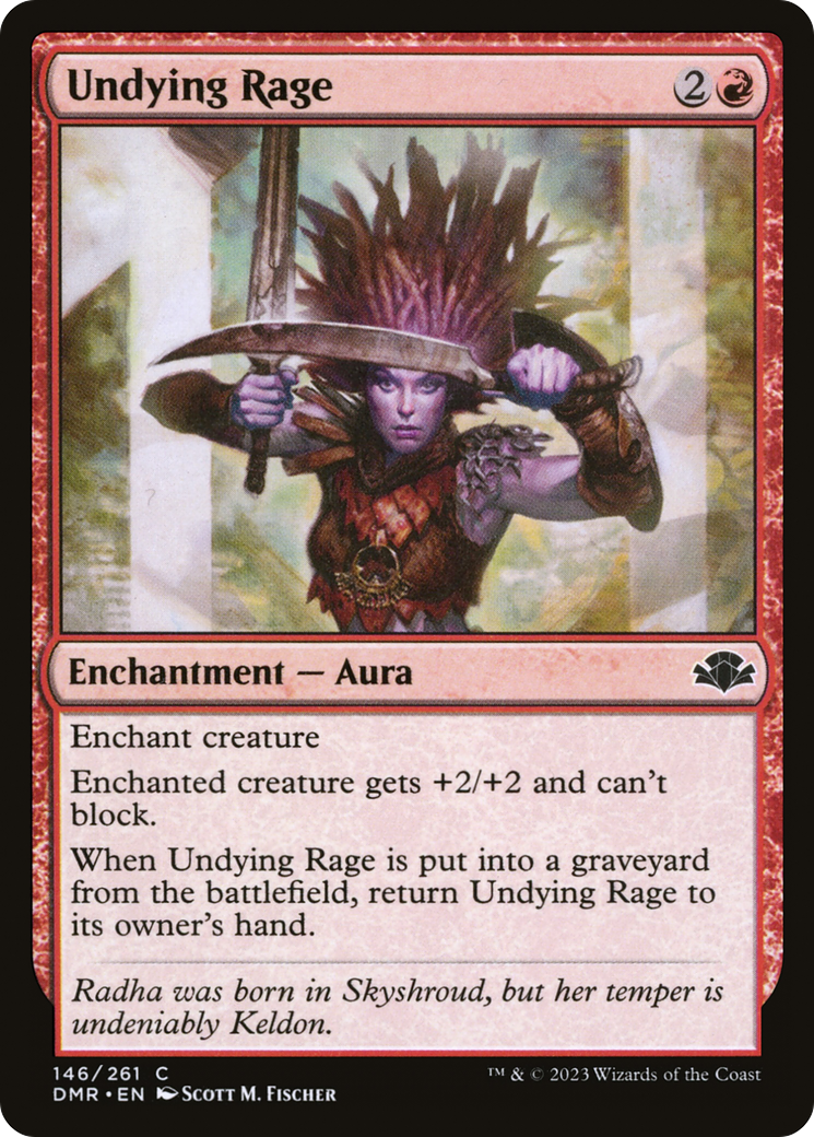 Undying Rage (DMR-146) - Dominaria Remastered