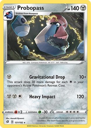 Probopass/192 SWSH02 Rebel Clash - Rare