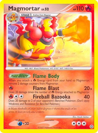 Magmortar - 31/132 (Secret Wonders)/132 - Holofoil Deck Exclusives - Holo Rare