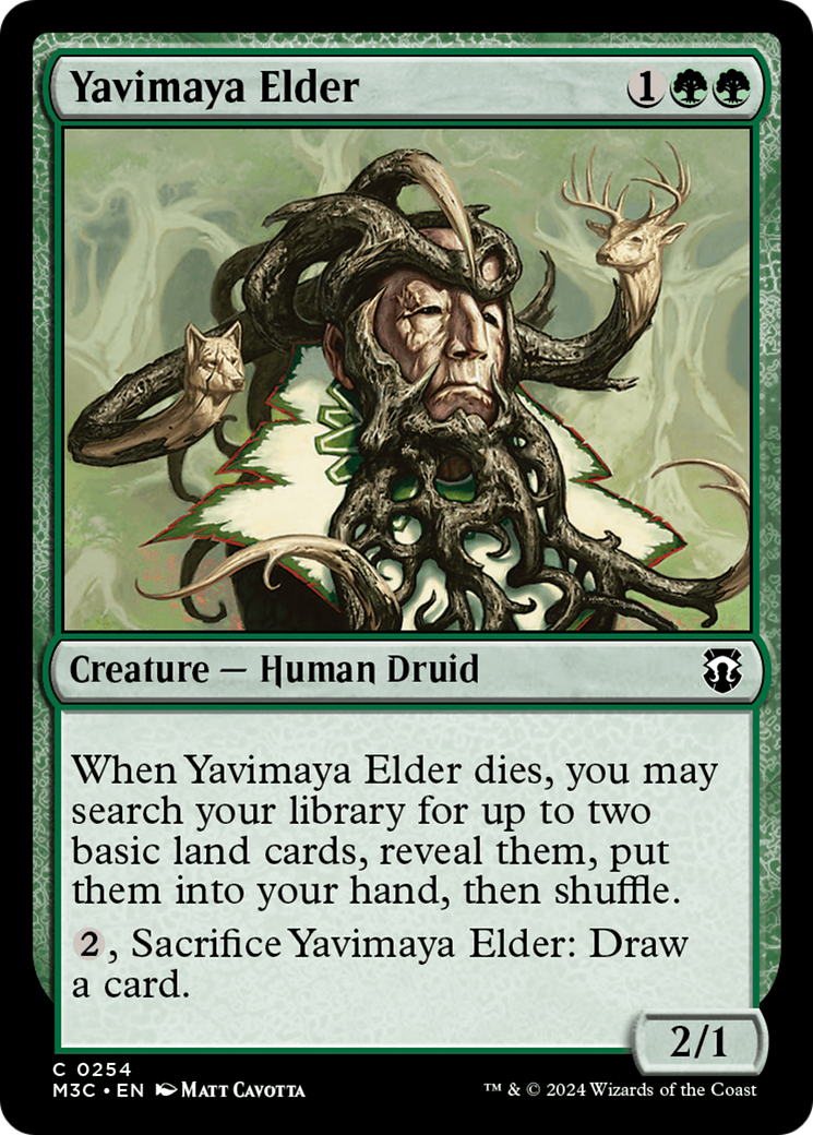Yavimaya Elder (M3C-254) - Modern Horizons 3 Commander Foil