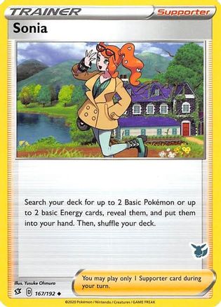 Sonia - 167/192 (Eevee Stamped)/192 Battle Academy 2022 - Promo