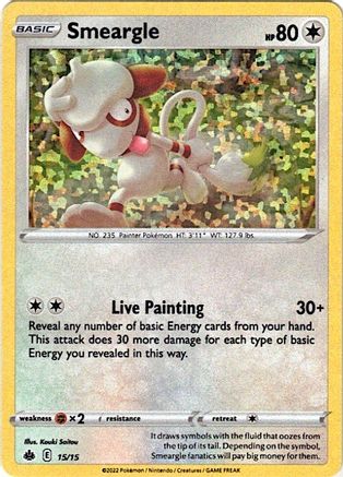 Smeargle 015/15 - Holofoil McDonalds Promos 2022 - Promo