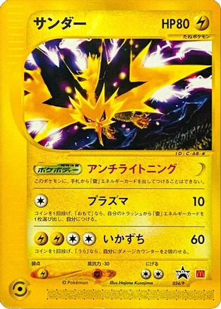 Zapdos 024/P Miscellaneous Cards & Products - Promo