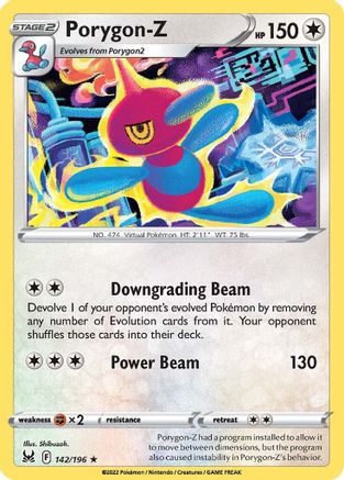 Porygon-Z 142 SWSH11 Lost Origin - Rare