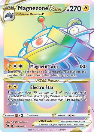 Magnezone VSTAR (Secret) 198 - Holofoil SWSH11 Lost Origin - Secret Rare