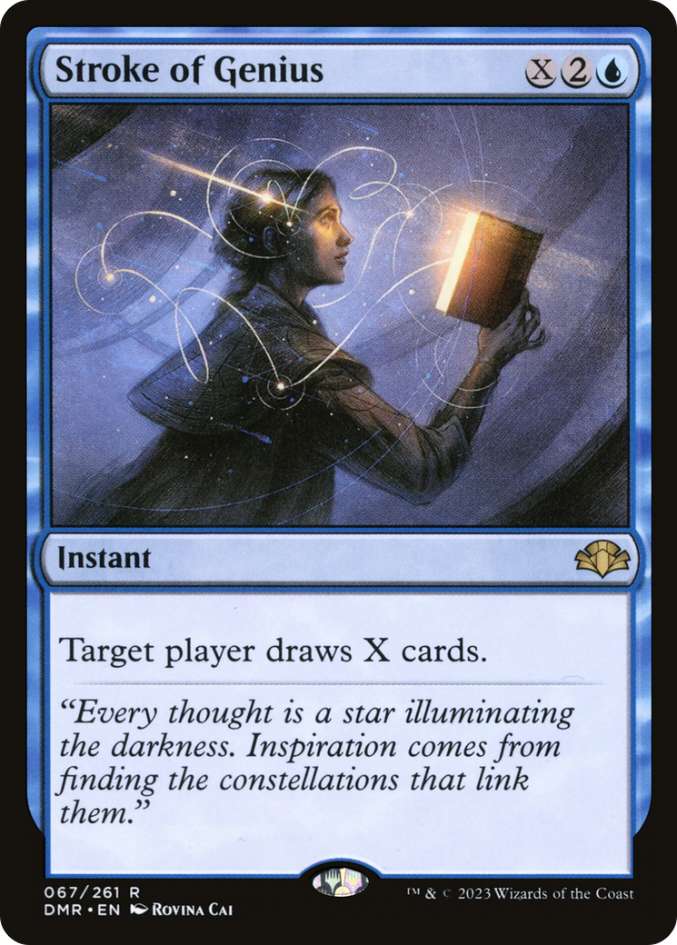 Stroke of Genius (DMR-067) - Dominaria Remastered Foil
