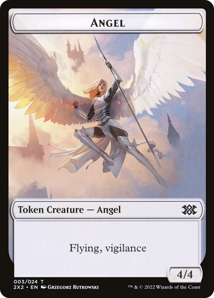 Angel (T2X2-003) - Double Masters 2022 Tokens Foil