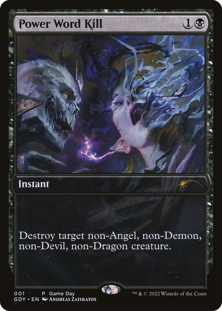 Power Word Kill (GAME-001) - Game Day Promos Foil