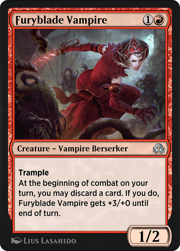 Furyblade Vampire (SIR-156) - Shadows over Innistrad Remastered