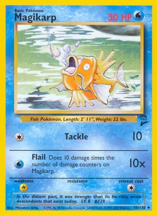 Magikarp 050 Base Set 2 - Uncommon