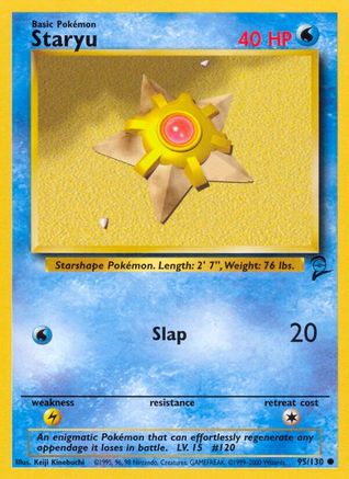 Staryu 095 Base Set 2 - Common
