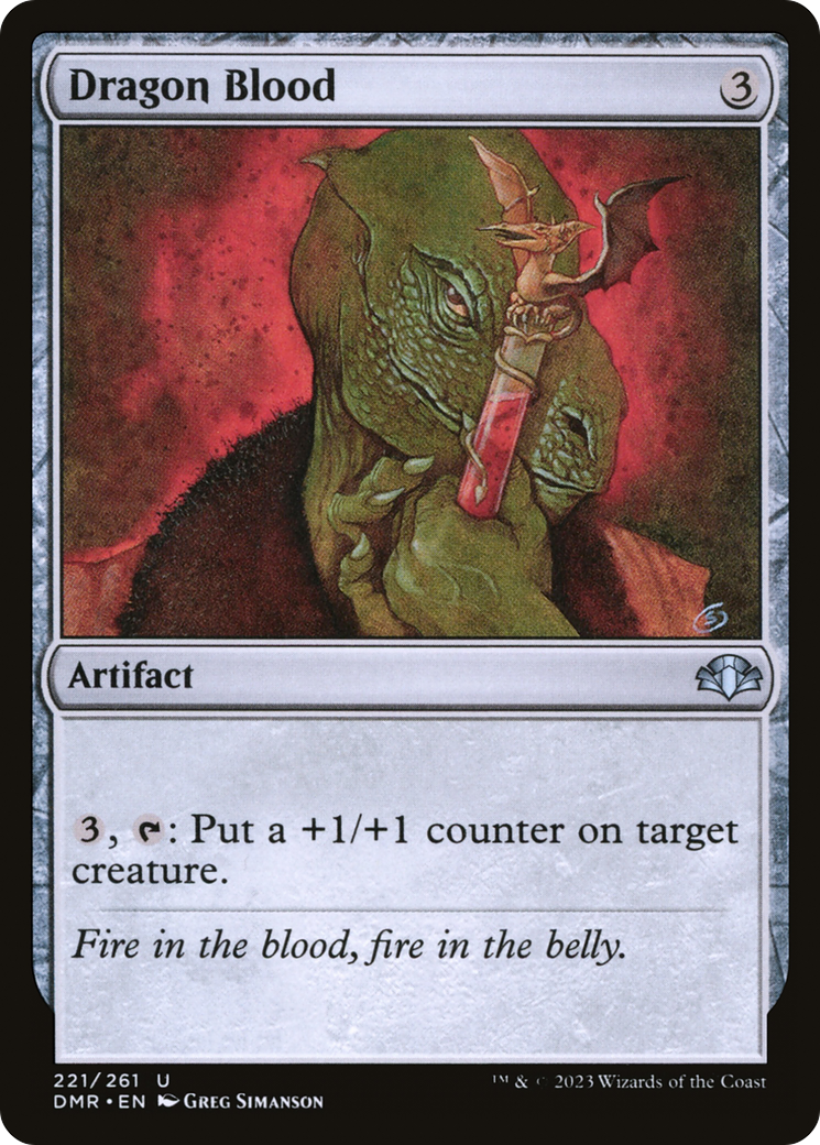 Dragon Blood (DMR-221) - Dominaria Remastered