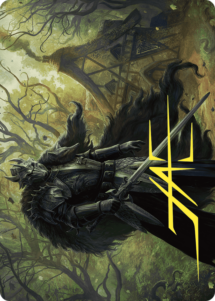 Agatha's Champion // Agatha's Champion (AWOE-022) - Wilds of Eldraine Art Series (Borderless)