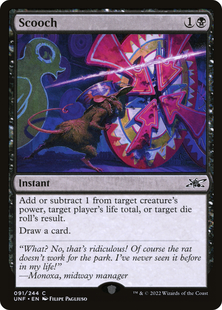 Scooch (UNF-091) - Unfinity Foil