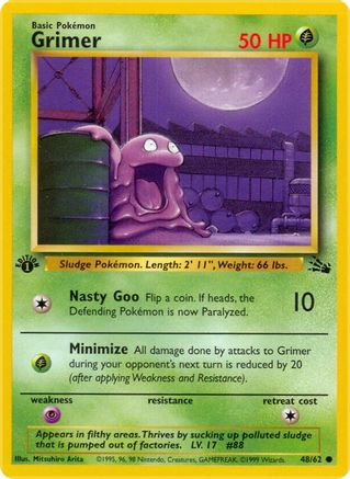 Grimer 048 - Unlimited Fossil - Common