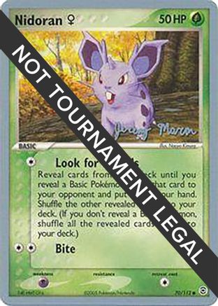 Nidoran F - 2005 (Jeremy Maron) 070 World Championship Decks - Common