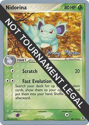 Nidorina - 2005 (Jeremy Maron) 040 World Championship Decks - Uncommon