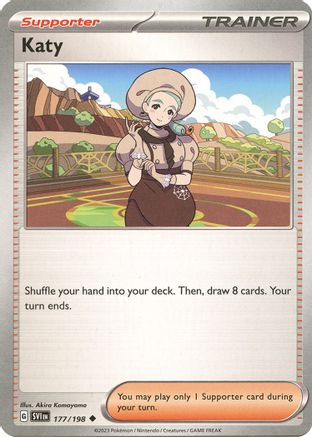 Katy 177/198 SV01 Scarlet & Violet Base Set - Uncommon