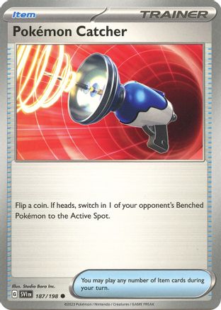 Pokemon Catcher 187 SV01 Scarlet & Violet Base Set - Common
