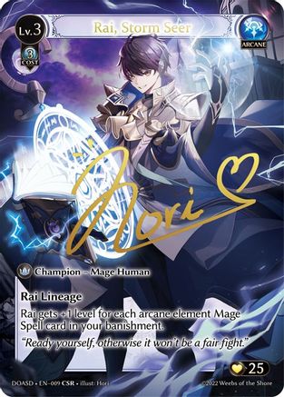 Rai, Storm Seer (CSR) (009) - Dawn of Ashes Starter Decks Foil