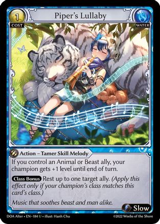 Piper's Lullaby (184) - Dawn of Ashes Alter Edition