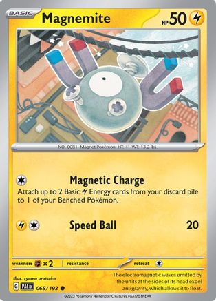 Magnemite 065 SV02 Paldea Evolved - Common
