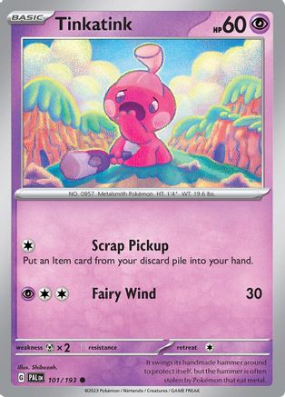 Tinkatink 101/193 SV02 Paldea Evolved - Common