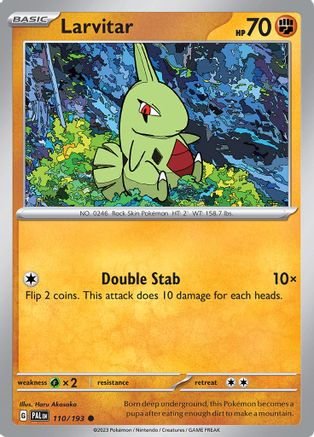 Larvitar 110 SV02 Paldea Evolved - Common